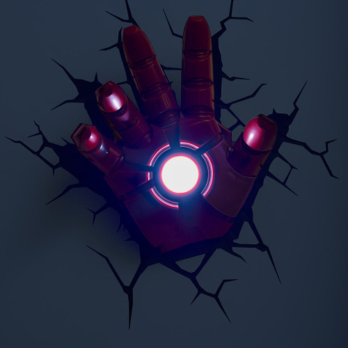 Marvel Iron Man Hand 3D Deco Light