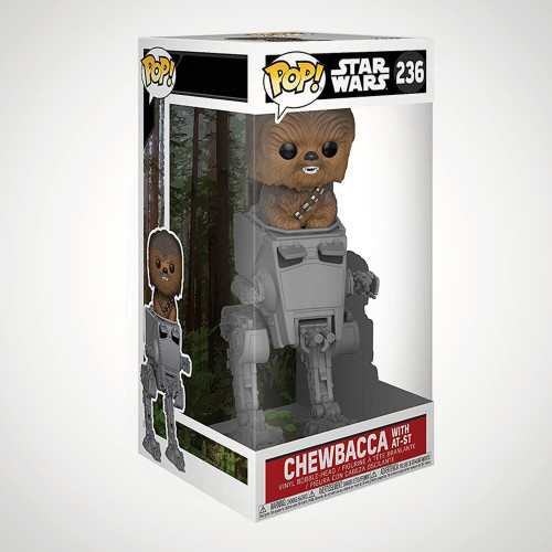 Star Wars Chewbacca with AT-ST Pop! Vinyl