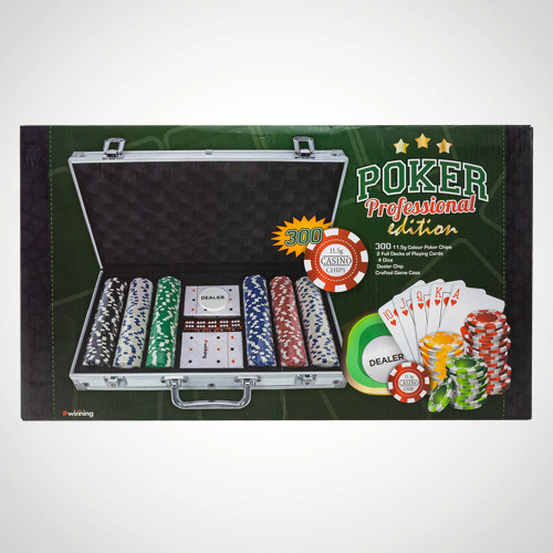 300 Piece Poker Set Including Chips