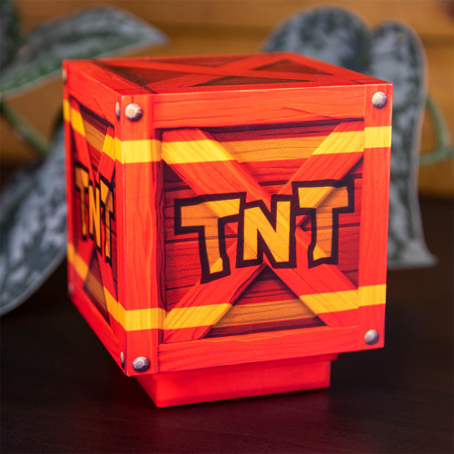 Crash Bandicoot TNT Desk Light with Sound