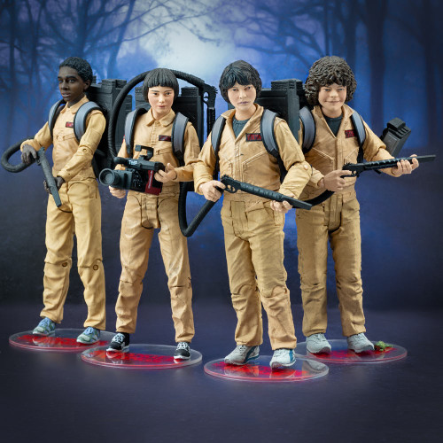 Stranger Things Ghostbusters 7” Action Figure 4-Pack