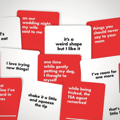 That’s What She Said Card Game