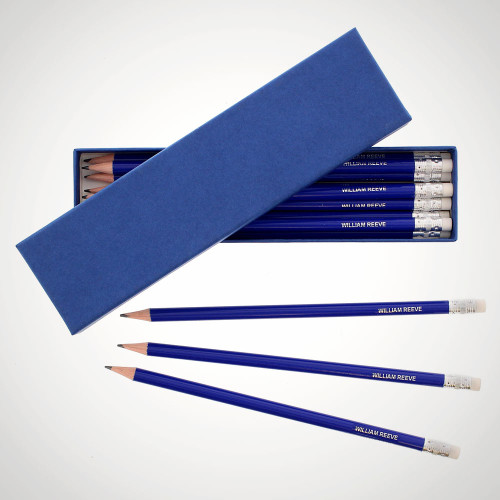 Personalised Box of 12 Pencils