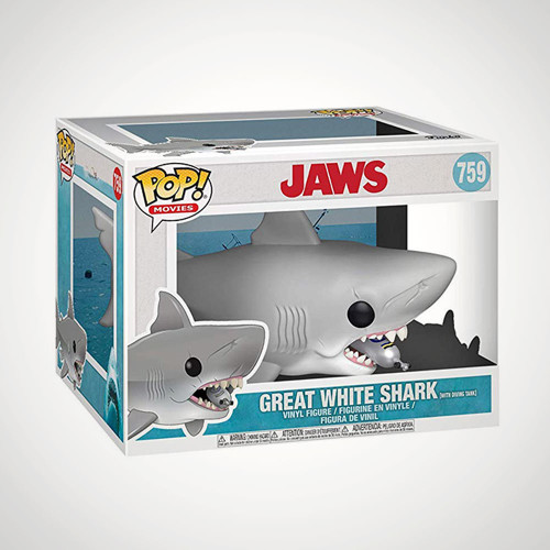 Jaws with Diving Tank Pop! Vinyl Figure