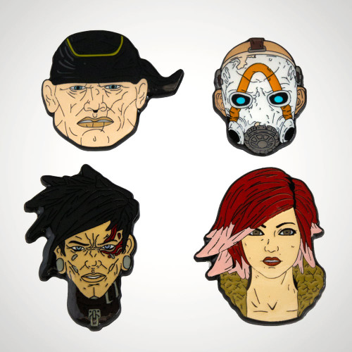 Borderlands 3 Collector's Pin Badge Set