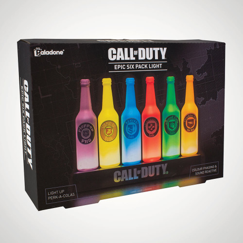 Call Of Duty Perk-A-Cola Six Pack Desk Light in packaging