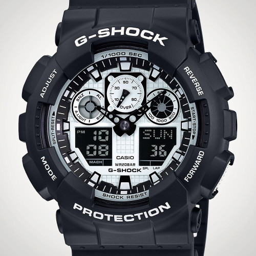 Casio G-Shock GA-100BW-1AER Watch