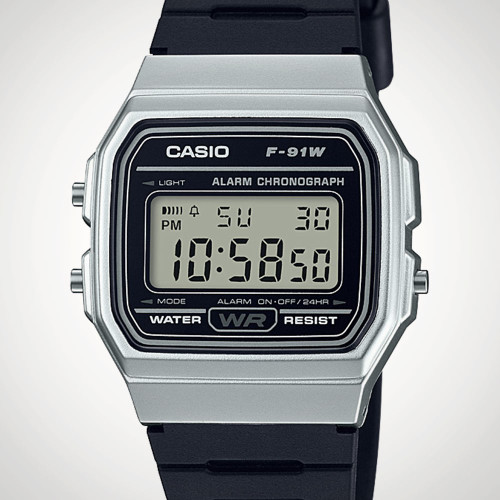 Casio Retro Collection F-91WM-7AEF Watch