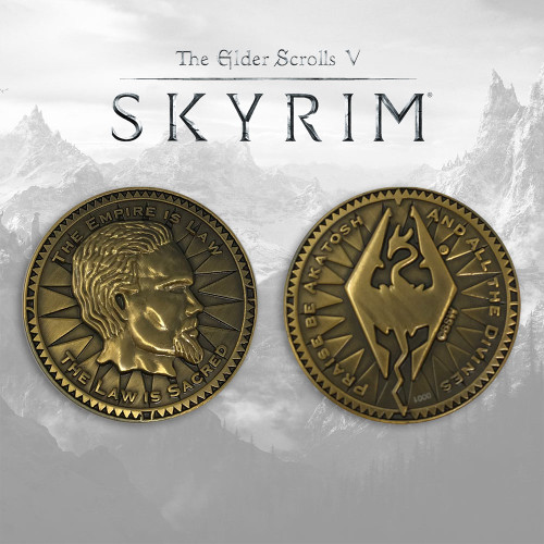 Skyrim Elder Scrolls Limited Edition Coin