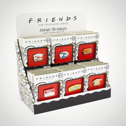 Friends Enamel Pin Badge - Assorted
