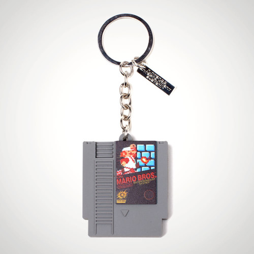 Nintendo Cartridge 3D Rubber Keychain