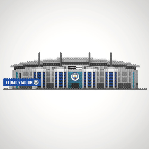 Manchester City FC Football Stadium 3D Construction Kit