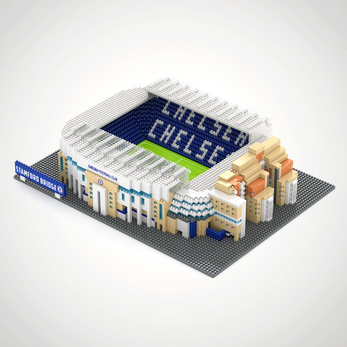 Chelsea FC Football Stadium 3D Construction Kit