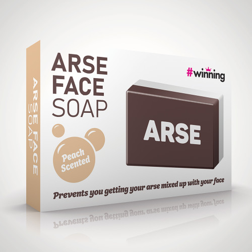 Arse Face Soap Bar