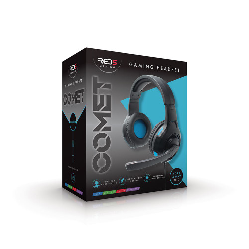 RED5 Comet Gaming Headphones  in packaging