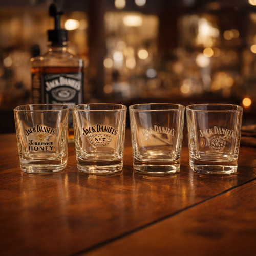Jack Daniels Tumblers Set of 4