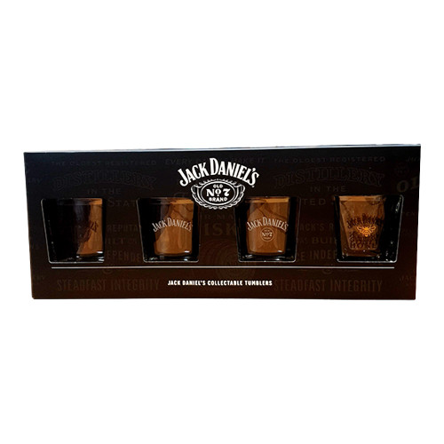 Jack Daniels Tumblers Set of 4