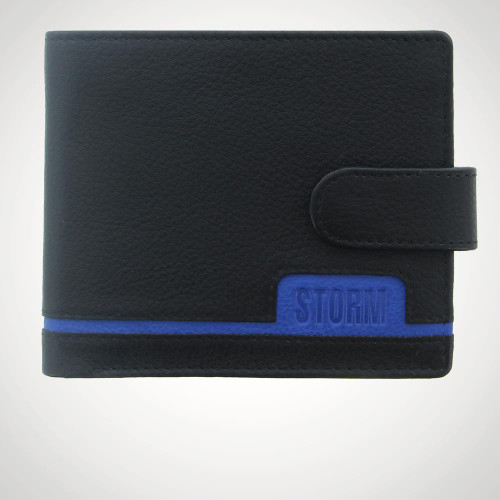 Storm Men’s Hugo Wallet Black/Blue