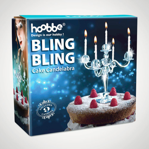 Bling Bling Cake Candelabra