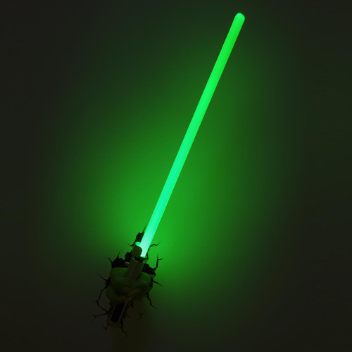 Star Wars Yoda Lightsaber 3D Deco Light