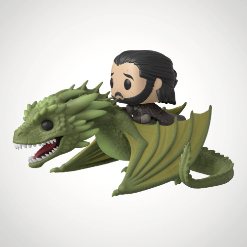 Game Of Thrones Jon Snow with Rhaegal Pop! Vinyl Rides Figure