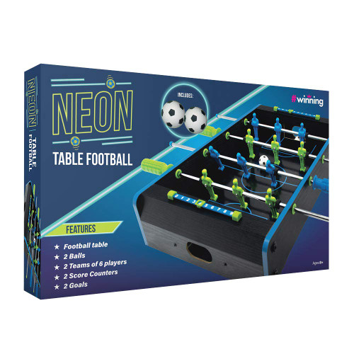 Neon Table Football in packaging