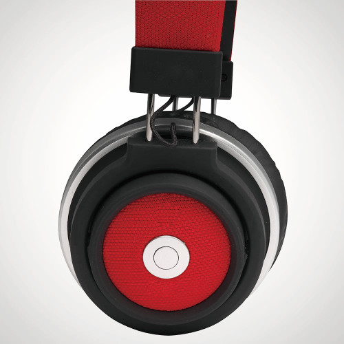 Bluetooth Folding Headphones - Red