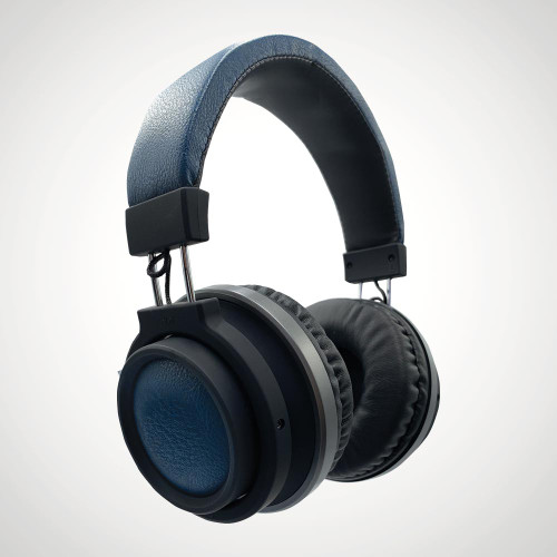 Bluetooth Padded Headphones - Blue