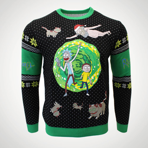 Rick and Morty Christmas Jumper