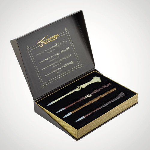 Harry Potter Wand Pens in Ollivanders Box - Set of 4