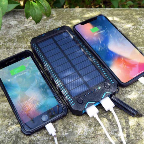 Solar Charger, Torch, and Lighter 20,000 mAh