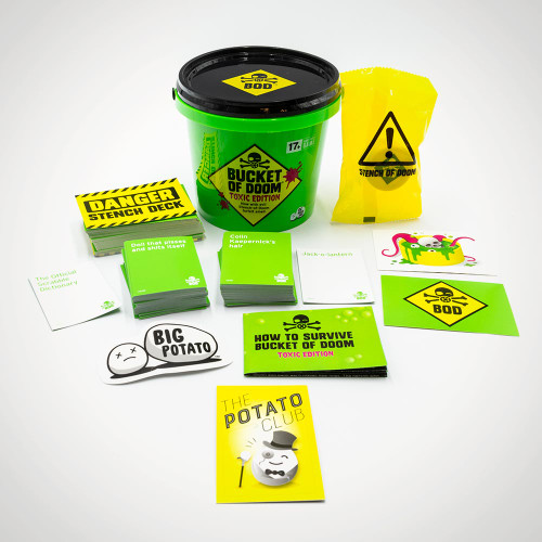 Bucket of Doom Toxic Edition: Adult Party Game
