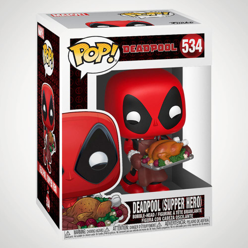 Holiday Deadpool Supper Hero Pop! Vinyl
