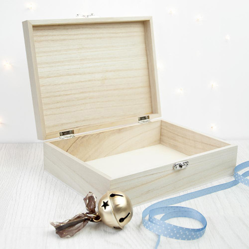 Personalised Christmas Eve Box with Festive Pattern