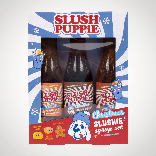 Slush Puppie Christmas Syrups - 3 Pack