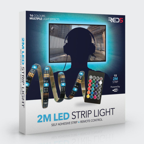 2m LED Strip Light with Remote Control