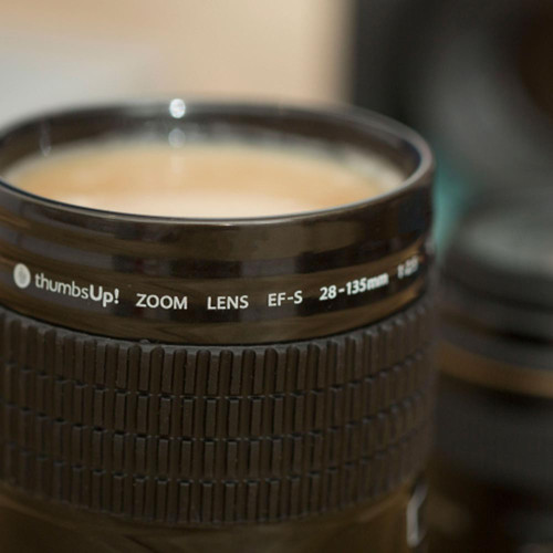 Ceramic Camera Lens Mug