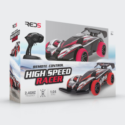 Remote Control High Speed Racer - Red