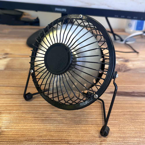 BeCool Mini USB Fan – Black