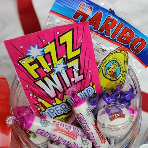 Personalised Be My Valentine Sweet Jar Taster