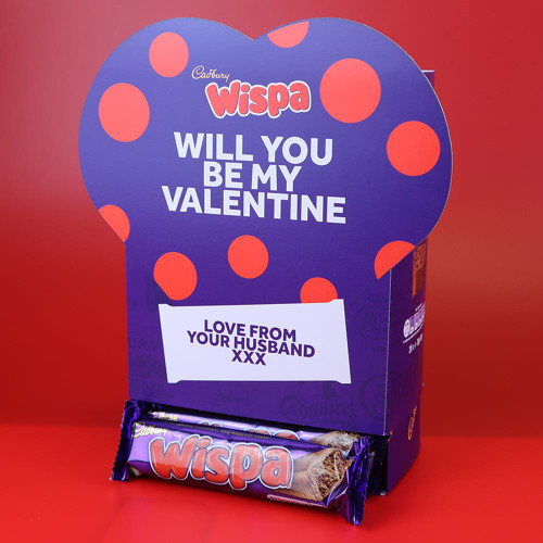 Personalised Cadbury Wispa Box