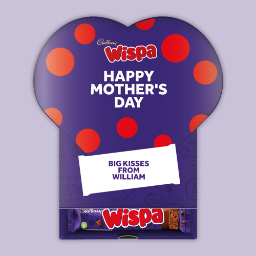 Personalised Cadbury Wispa Box