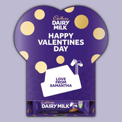 Personalised Cadbury Dairy Milk Favourites Box