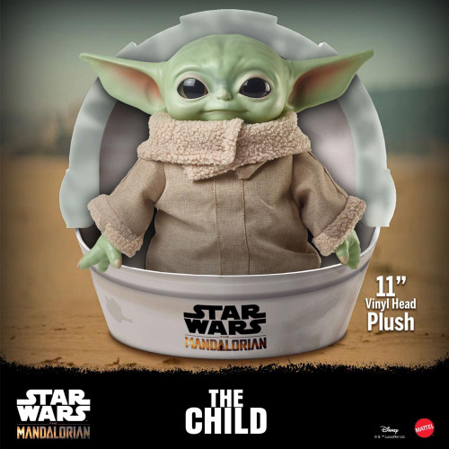 Mandalorian The Child Baby Yoda 11” Plush
