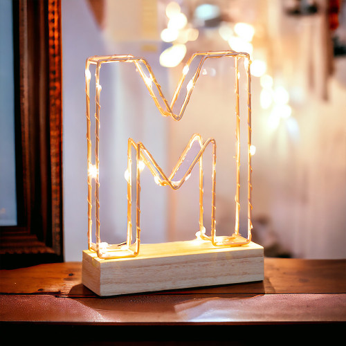 Wire Light Letters