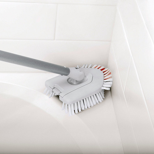 Extendable Tile and Bath Brush