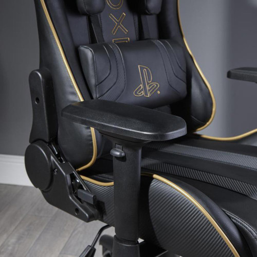 X Rocker PlayStation Amarok Gold PC Office Chair
