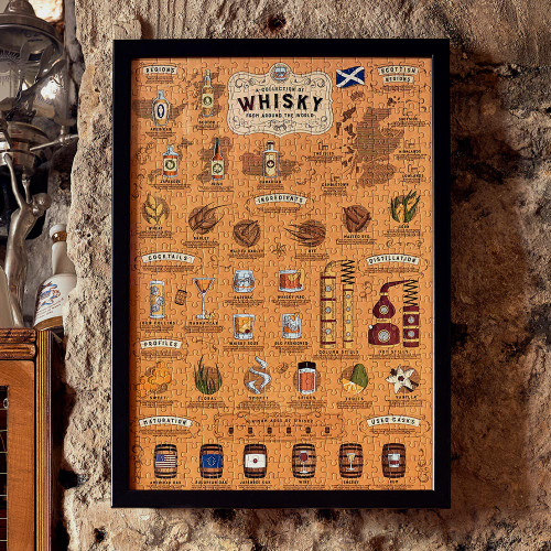 Ridley’s Whisky Lover’s 500 Piece Jigsaw Puzzle