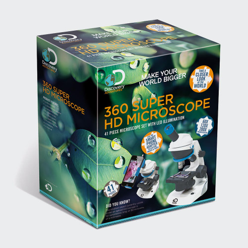 360 Super HD Microscope