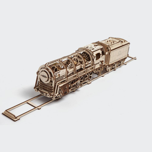 Ugears Steam Locomotive Wooden Model Kit